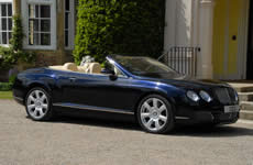 Peacock blue Bentley Arnage RL