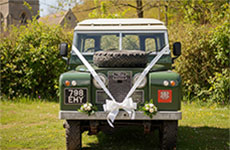 Yorkshire Wedding Cars - Landrover 109 Safari. Based near Harrogate, North Yorkshire