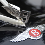 Yorkshire Wedding Cars - Midnight Blue Bentley Turbo RL, flying B emblem. Based near Harrogate, North Yorkshire