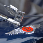 Yorkshire Wedding Cars - Royal Blue Bentley Turbo RL, flying B emblem. Based near Harrogate, North Yorkshire